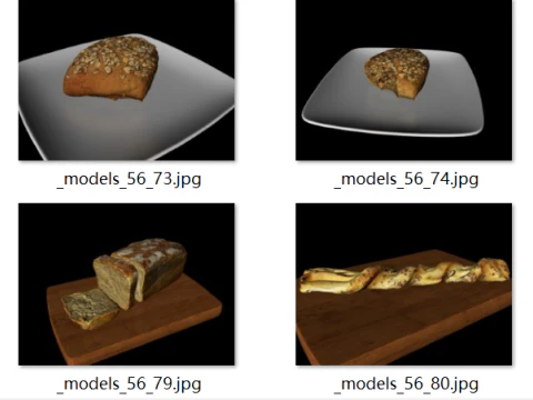Food Dim sum collection 3D Model