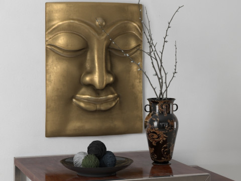 40 Vintage-Dekorationen 3D Modell