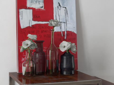 40 Vintage-Dekorationen 3D Modell