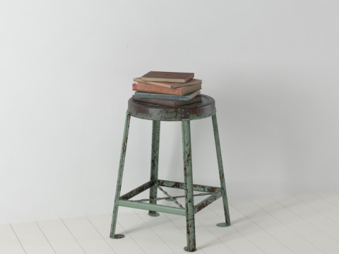 40 Vintage-Dekorationen 3D Modell