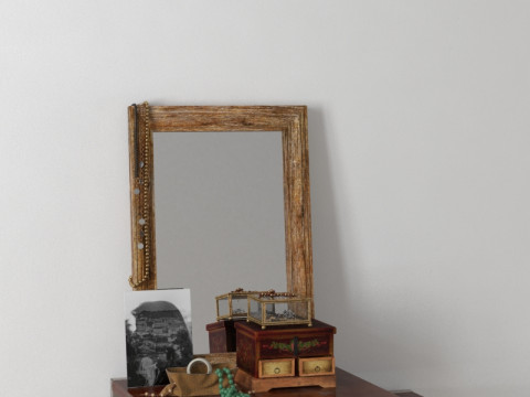 40 Vintage-Dekorationen 3D Modell