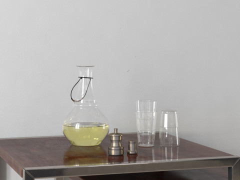 40 Vintage-Dekorationen 3D Modell