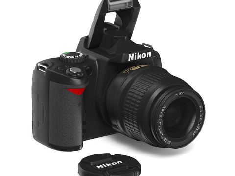 24 types of photography equipment 3D Model