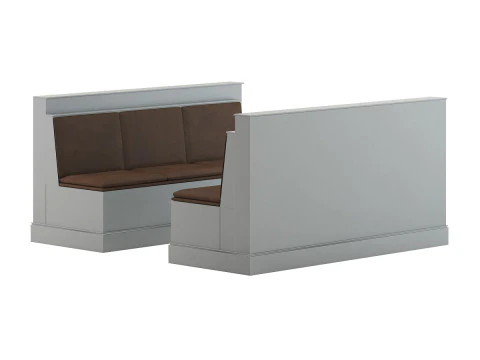 46 restaurant furniture items 3D Model