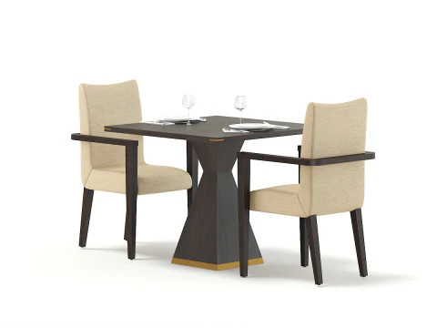 46 restaurant furniture items 3D Model