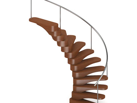 30개의 계단 모델 3D 모델