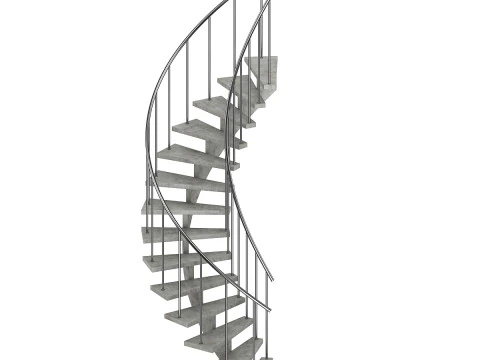 30개의 계단 모델 3D 모델