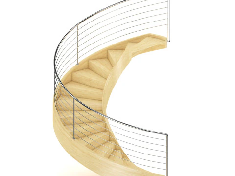 30개의 계단 모델 3D 모델