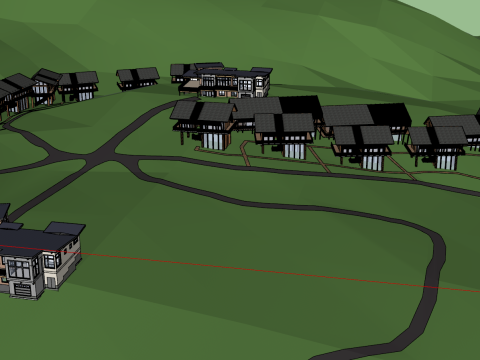 ティーガーデンデザイン 3Dモデル