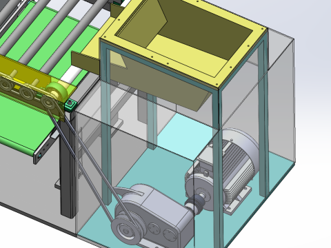 Máquina niveladora de barra antivuelco de Apple SolidWorks 3D Modelo 3D