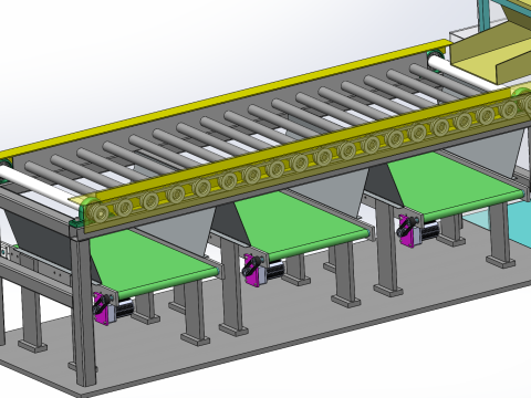 Máquina niveladora de barra antivuelco de Apple SolidWorks 3D Modelo 3D