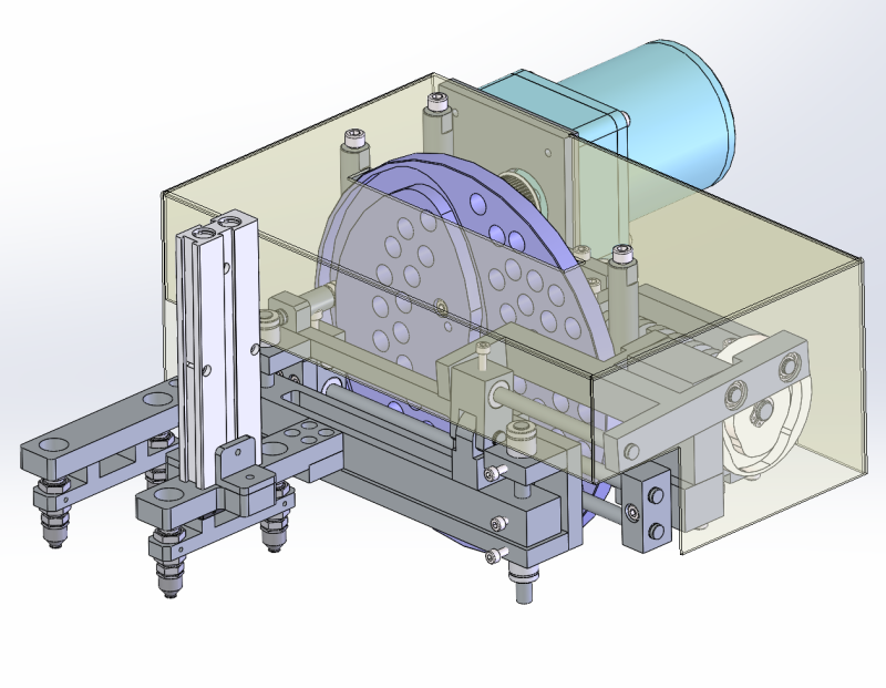 Mobiler Nocken-Saugnapf-Manipulator SolidWorks 3D 3D Modell .c4d .max .obj .3ds .fbx .stl .blend