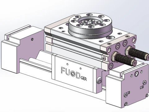 Copper Tube Bending Machine SolidWorks 3D 3D Model