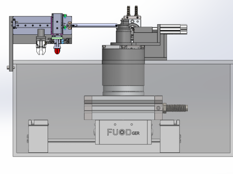 Станок для гибки медных труб SolidWorks 3D 3D Модель