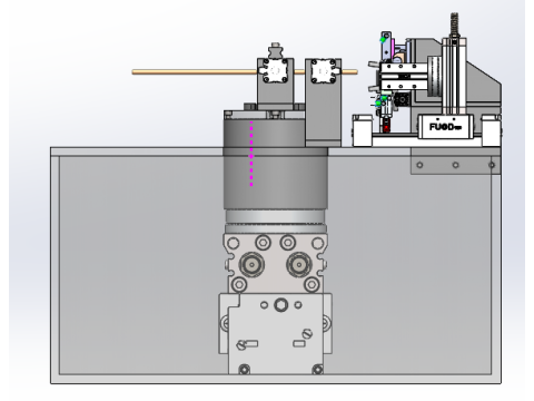Станок для гибки медных труб SolidWorks 3D 3D Модель