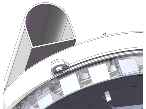 उर्वरक और बुआई मशीन सॉलिडवर्क्स संपादन योग्य 3D मॉडल