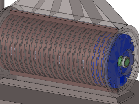 Moulin à riz SolidWorks modèle 3D Modèle 3D