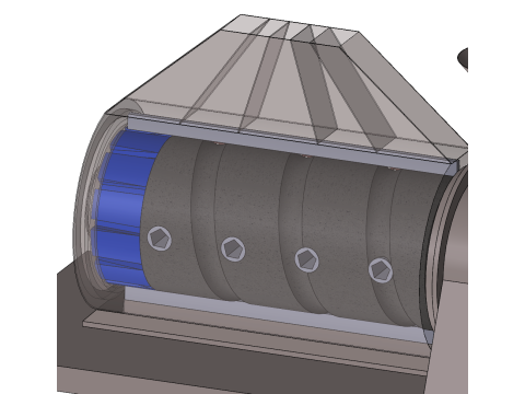 Moulin à riz SolidWorks modèle 3D Modèle 3D