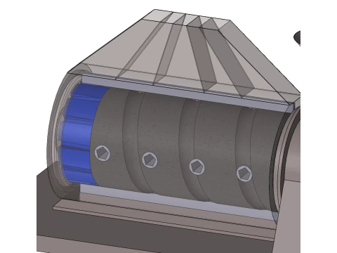 Rice mill SolidWorks 3D 3D Model