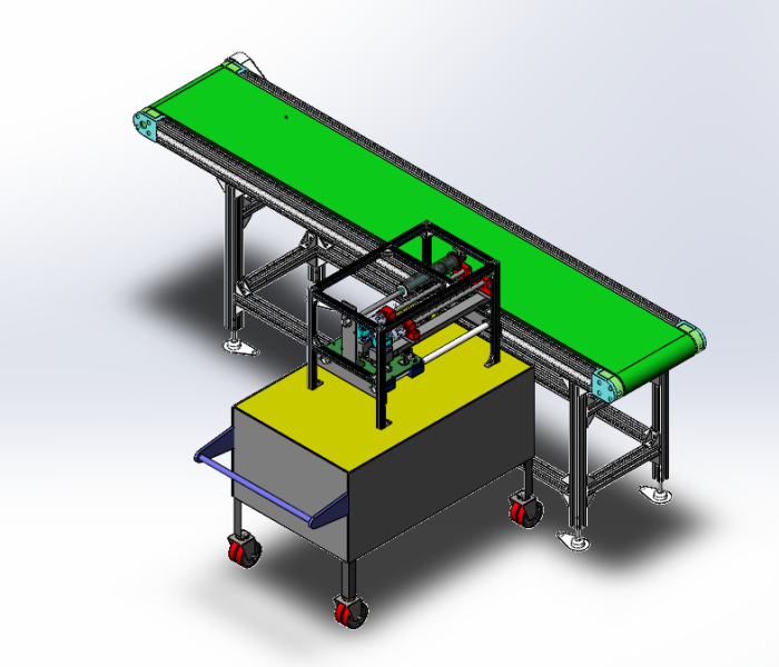 Máquina de injerto de solanáceas Dispositivo de eliminación de hojas verdaderas de plántulas SolidWorks 3D Modelo 3D .c4d .max .obj .3ds .fbx .stl .blend