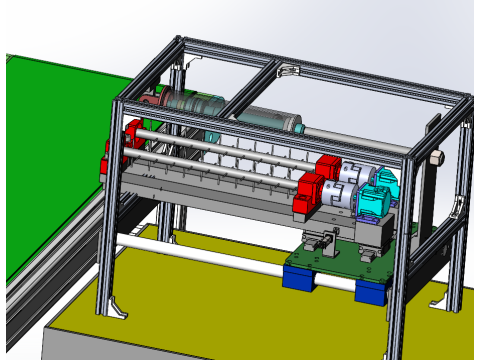 Máquina de injerto de solanáceas Dispositivo de eliminación de hojas verdaderas de plántulas SolidWorks 3D Modelo 3D