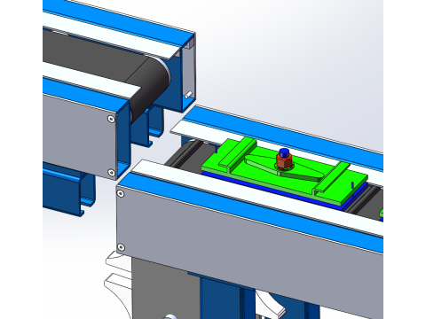 Verbessern Sie die intermittierende Montagelinie SolidWorks 3D 3D Modell