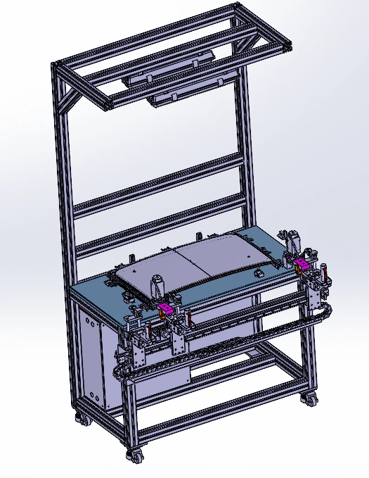 SolidWorks design of skylight polishing station 3D Model .c4d .max .obj .3ds .fbx .stl .blend 