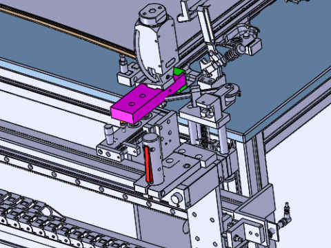 Diseño SolidWorks de una estación de pulido de tragaluces Modelo 3D
