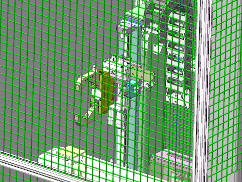 CNC-draaibank automatische laad- en losapparatuur SolidWorks 3D 3D Model