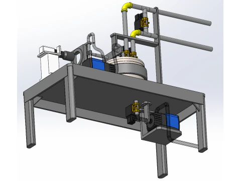 Water source impurity analysis device SolidWorks 3D 3D Model