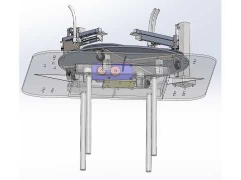 Ontwerp van Taartophangmachine SolidWorks 3D Model