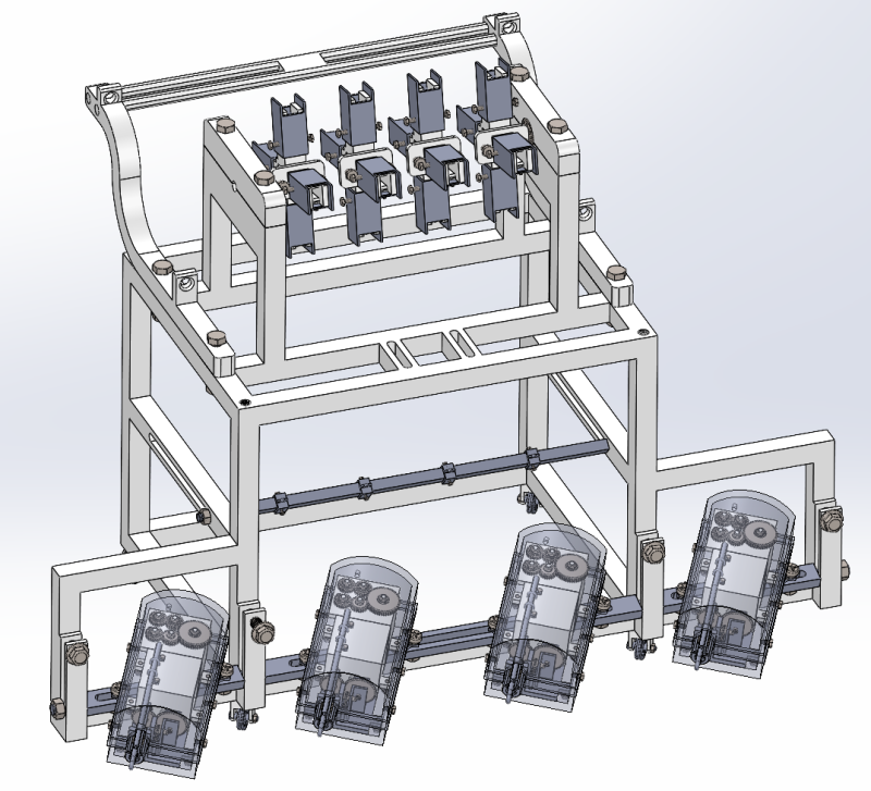 Automatyczna maszyna do wiązania prętów stalowych typu Union Car SolidWorks 3D Model 3D .c4d .max .obj .3ds .fbx .stl .blend 