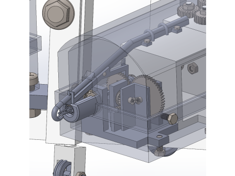 Automatyczna maszyna do wiązania prętów stalowych typu Union Car SolidWorks 3D Model 3D