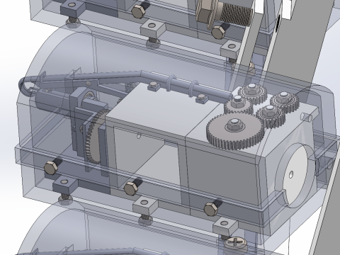 Automatyczna maszyna do wiązania prętów stalowych typu Union Car SolidWorks 3D Model 3D