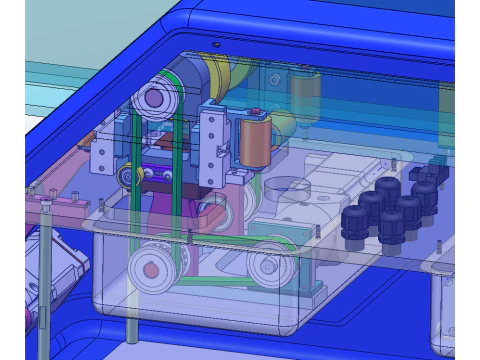 Track inspection robot SolidWorks 3D 3D Model
