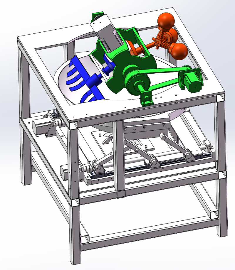 Máquina de martelo para torrefação de folhas de chá SolidWorks Modelo 3D .c4d .max .obj .3ds .fbx .stl .blend