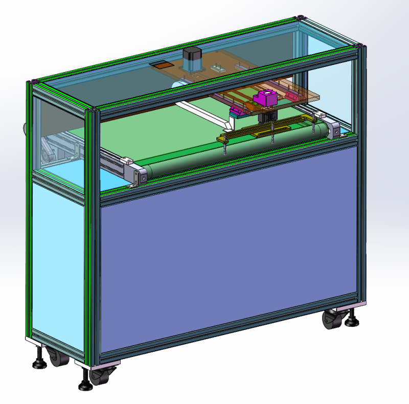 Machine de réception de matériaux SolidWorks 3D Modèle 3D .c4d .max .obj .3ds .fbx .stl .blend