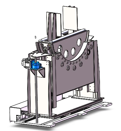 C-type transfer machine with curved motion capability SolidWorks 3D 3D Model .c4d .max .obj .3ds .fbx .stl .blend 