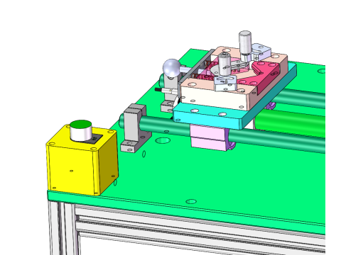 Görsel İnceleme Tezgahı SolidWorks 3D 3D Model