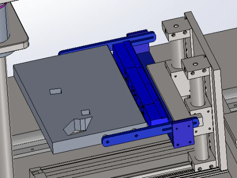 Hot plate welding station SolidWorks 3D 3D Model