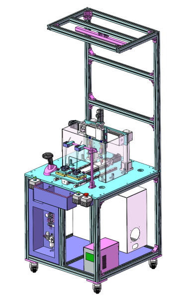 PCB thermische klinkmontage in SolidWorks 3D 3D Model .c4d .max .obj .3ds .fbx .stl .blend