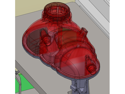 Stazione di installazione perni SolidWorks 3D Modello 3D
