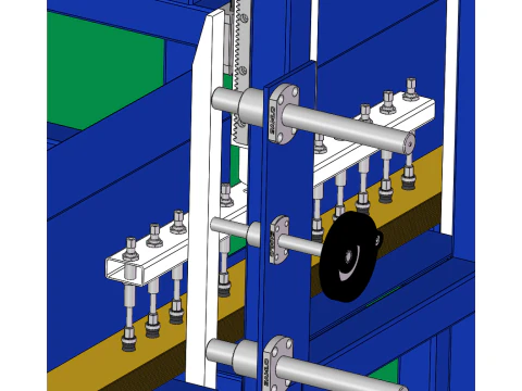 Stamping feeding machine SolidWorks 3D 3D Model