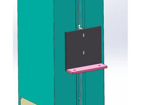 Vertical Belt Elevator SolidWorks 3D 3D Model
