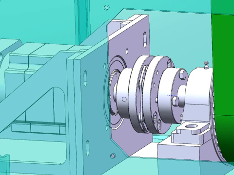 Vertical Belt Elevator SolidWorks 3D 3D Model