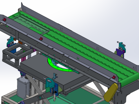회전 장비 보충 SolidWorks 3D 3D 모델