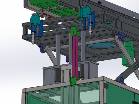 회전 장비 보충 SolidWorks 3D 3D 모델