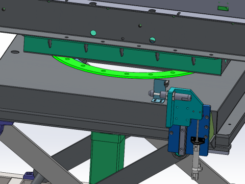 회전 장비 보충 SolidWorks 3D 3D 모델