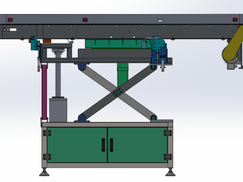 회전 장비 보충 SolidWorks 3D 3D 모델