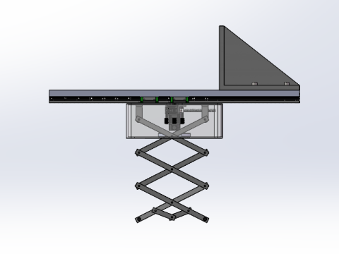 Percha eléctrica multifuncional SolidWorks 3D Modelo 3D